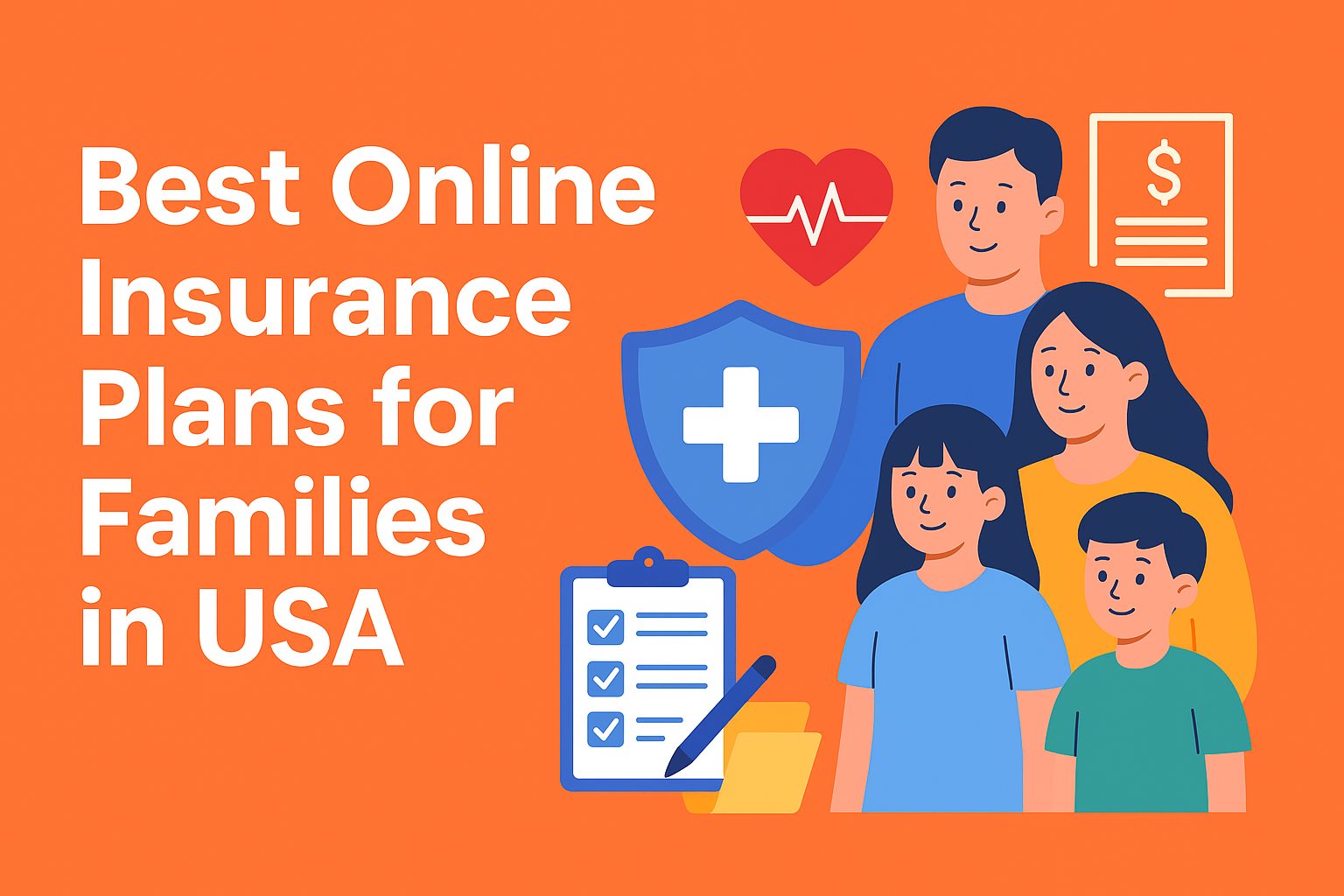 Best online insurance plans for families comparing health coverage