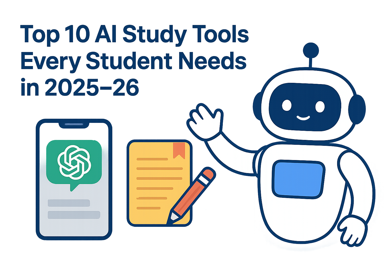 Top 10 AI Study Tools for Students in 2025–26