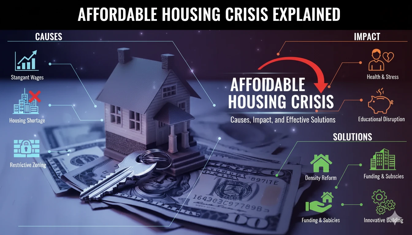 Affordable Housing Crisis – Causes, Impact & Solutions