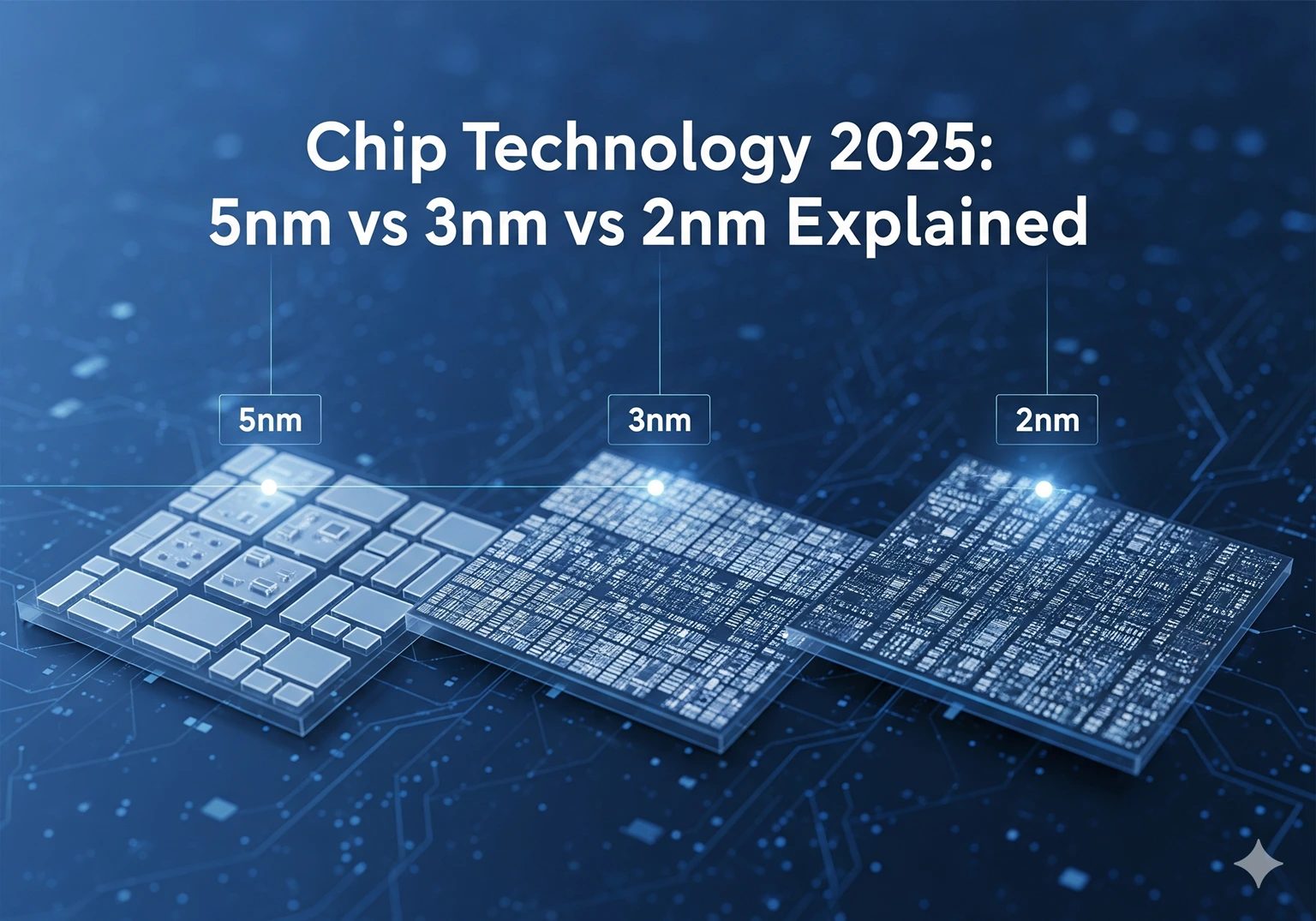 5nm vs 3nm vs 2nm Chip Technology Comparison