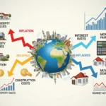How Inflation and Interest Rates Affect Global Real Estate Markets