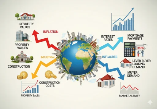 How Inflation and Interest Rates Affect Global Real Estate Markets - How Inflation And Interest Rates Affect Global Real Estate Markets
