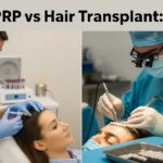 PRP vs Hair Transplant-Best Hair Loss Solution in 2025-26 - PRP Vs Hair Transplant