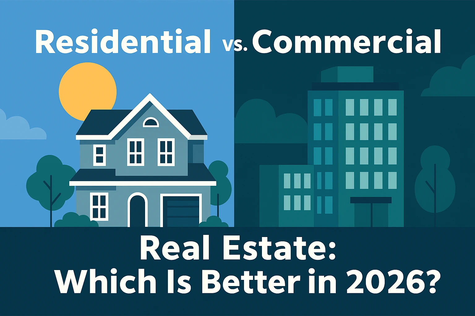 Residential vs. Commercial Real Estate: Which Is Better in 2026?