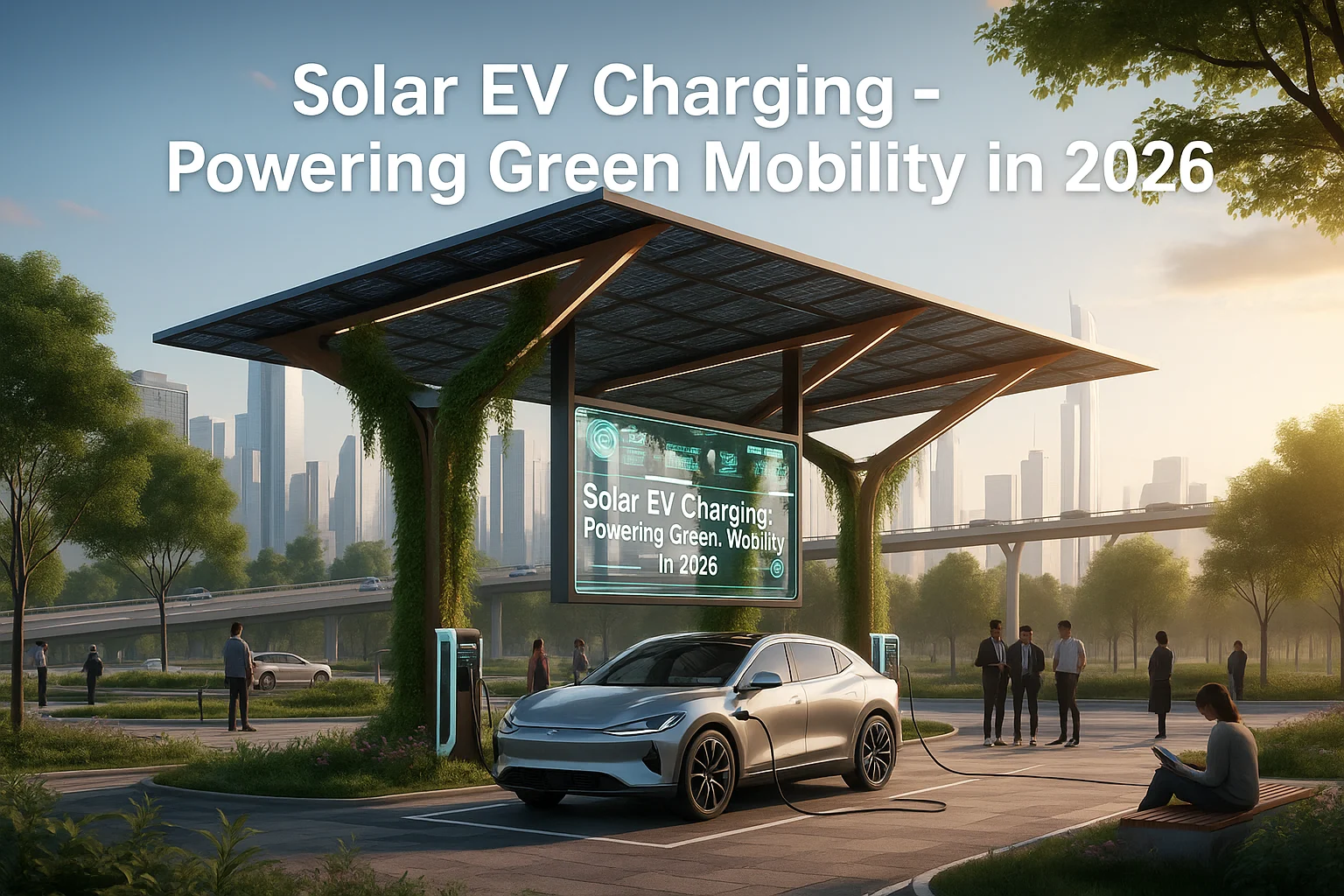 Solar EV charging innovations in 2026