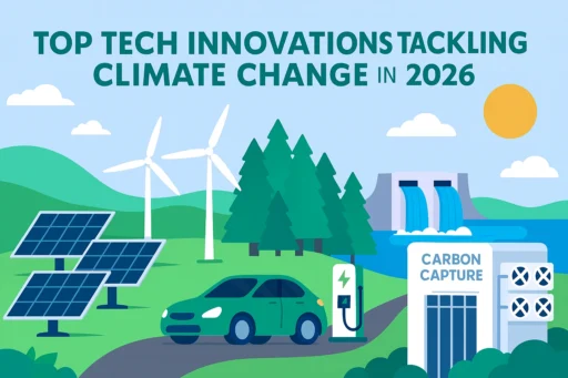 Top Tech Innovations Tackling Climate Change in 2026 - Top Tech Innovations Tackling Climate Change In 2026
