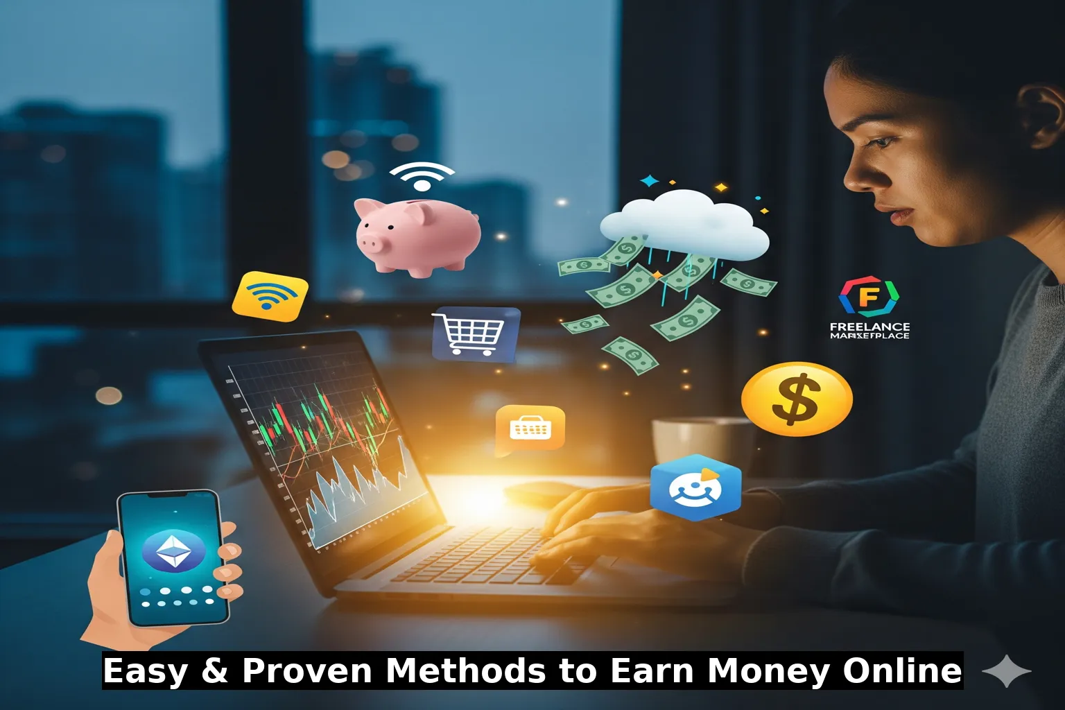 10 Easy & Proven Methods to make Money Online - Easy Proven Methods To Earn Money Online
