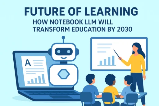 Future of Learning: How Notebook LLM Will Transform Education by 2030 - Future Of Learning Notebook Llm
