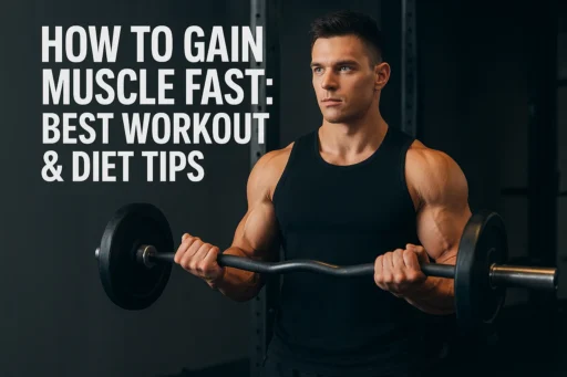 How to Gain Muscle Fast: Best Workout & Diet Tips