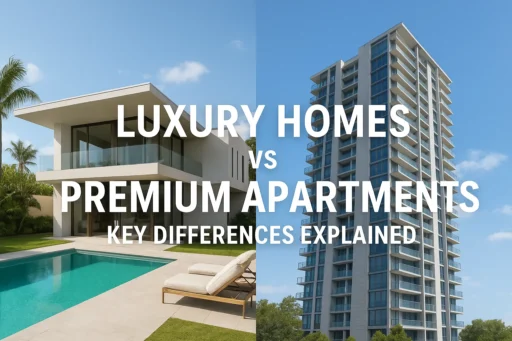 Auto Draft - Luxury Homes Vs Premium Apartments