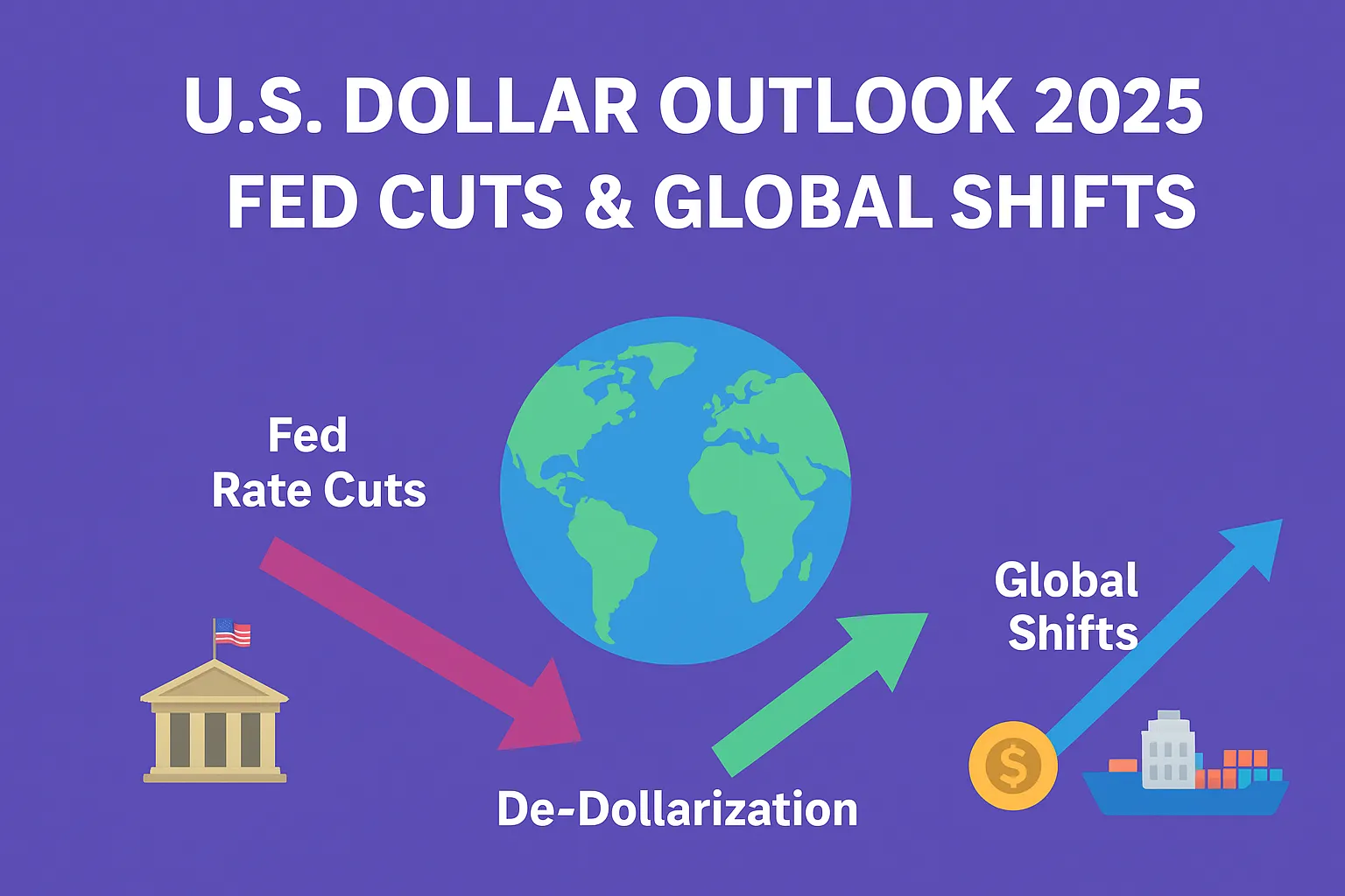 U.S. Dollar Outlook 2025: Fed Cuts & Global Shifts
