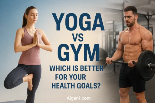 Yoga vs Gym: Which Is Better for Your Health Goals?