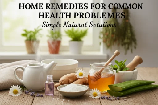 Home Remedies For Common Health Problems Simple Natural Solutions